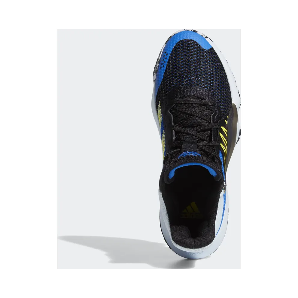 adidas D.O.N Issue #1 Black Black/Glory Blue/Shock Yellow (EF9908)