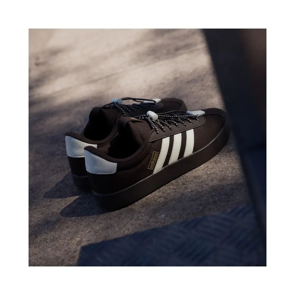 Adidas VL COURT 3.0-Shoes Aurora Coffee / Off White / Gold Metallic (IH6605)