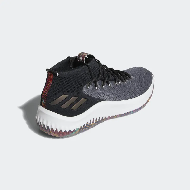 adidas Dame 4 Tribal Core Black/Cloud White/Grey Five (AQ0824)