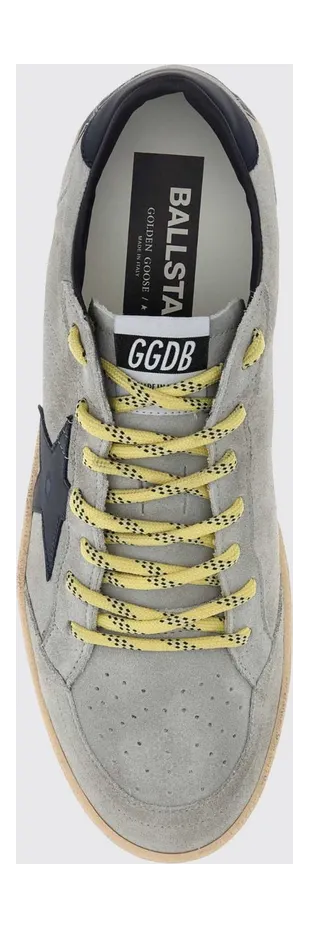 Golden goose Ball Star Perforated Toe Distressed Leather Sneakers Navy (GMF00117F00872760604) (2)