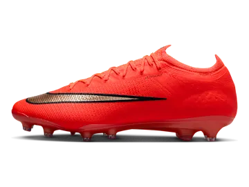 Nike Mercurial Vapor 17 Elite Firm-Ground Low-Top “Bright Crimson/Blur” (IO4252-600)