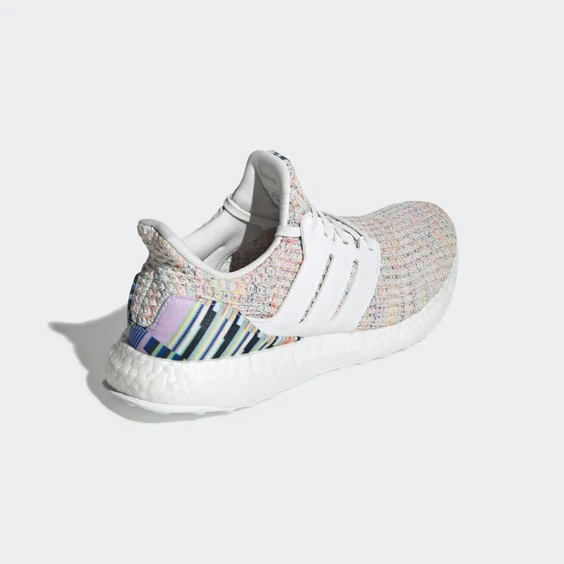 adidas Ultra Boost White Multi-Color (W) Crystal White/Crystal White/Glow Green (F34079)