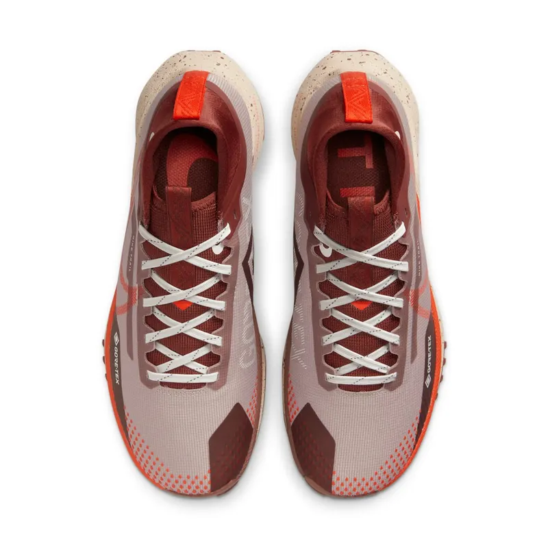 Nike React Pegasus Trail 4 Gore-Tex Diffused Taupe Dark Pony Sail Picante Red (DJ7929-200)