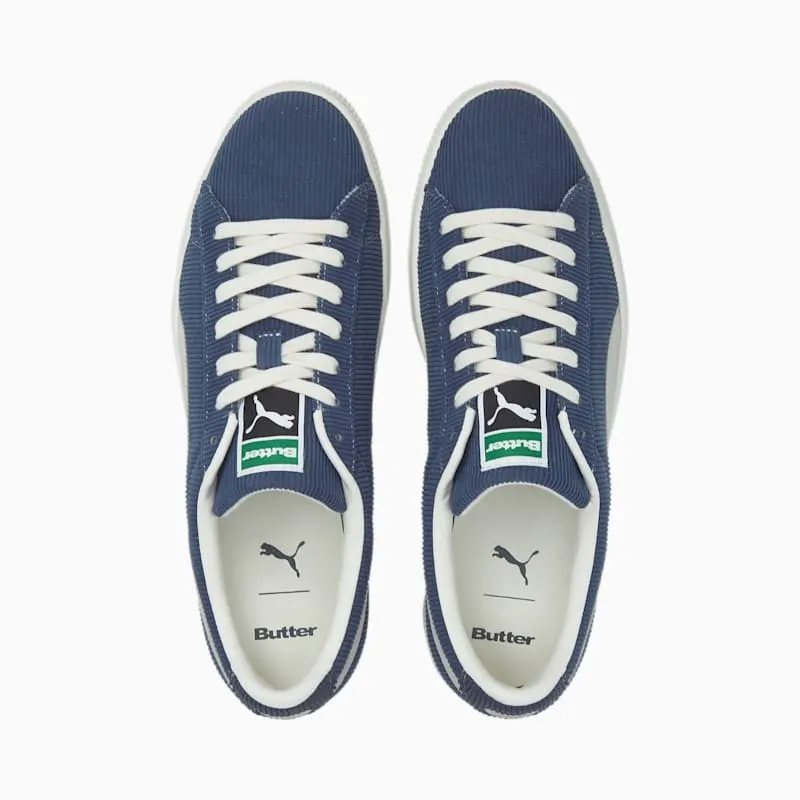 Puma x BUTTER GOODS Basket Vintage Blue/White (381099-01)