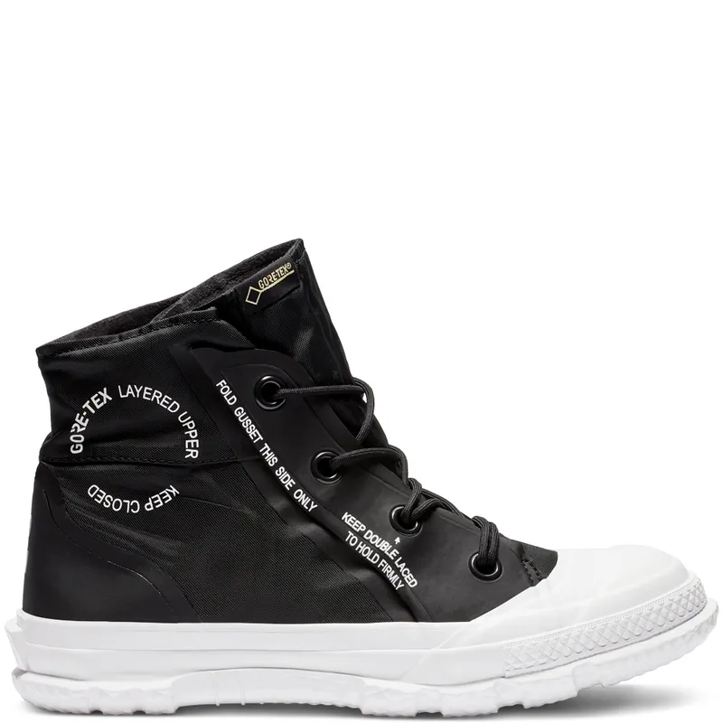 Converse Chuck Taylor All-Star MC18 High Gore-tex Black Black/White (163177C)