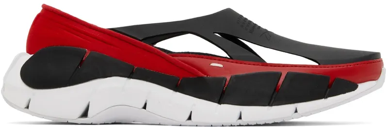 Maison Margiela Black Reebok Edition Croafer Sneakers (S57WS0430 P4377)