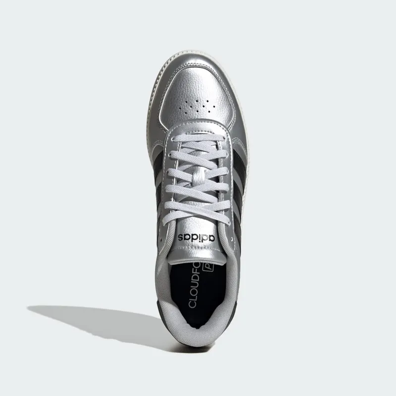 Adidas Breaknet Sleek Matte Silver / Core Black / Off White (JQ8263)