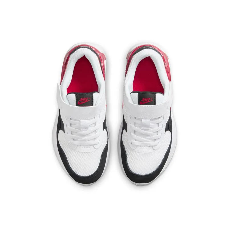 Nike Air Max SYSTM White Black Gym Red (DQ0285-117)
