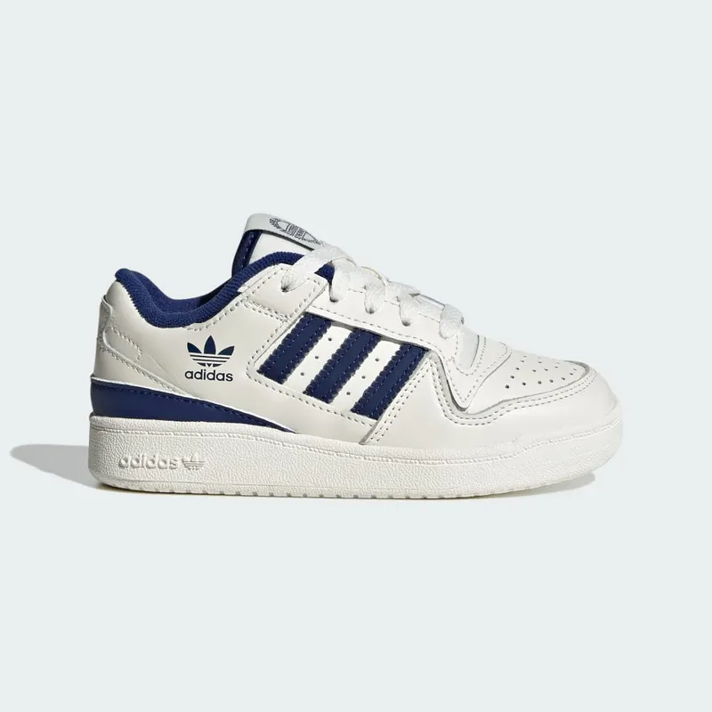 adidas Forum Low CL Shoes Kids Cloud White / Victory Blue / Victory Blue (ID8718)