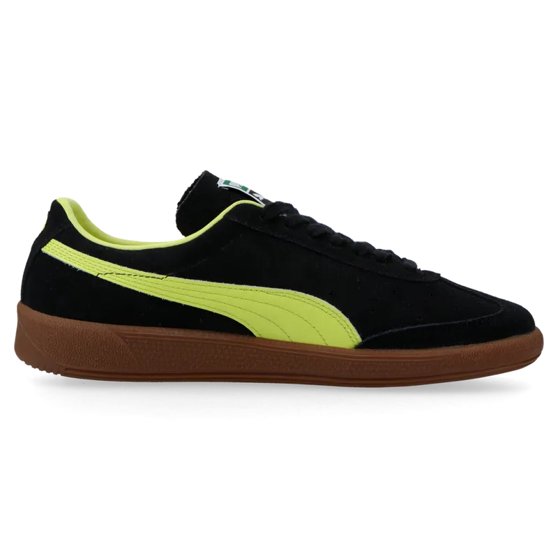 Men’s PUMA Vlado Stenzel Sued Black/Lemon Sherbert (383405-02)