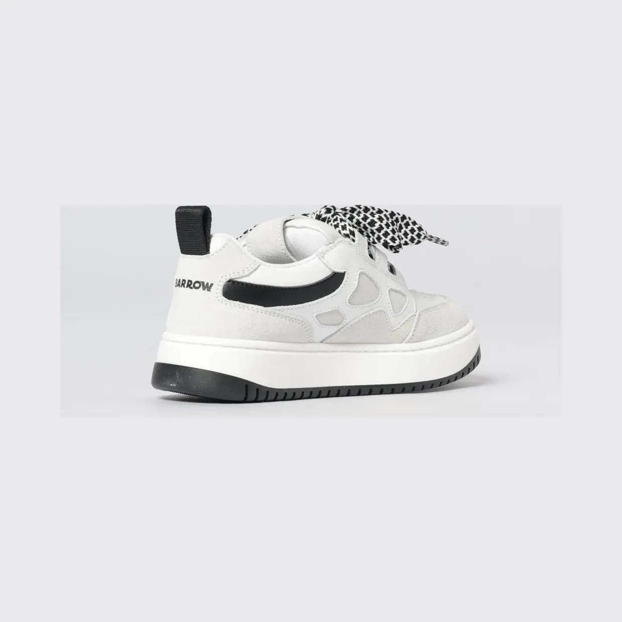 BARROW Leather Sneakers White (828502) (2)