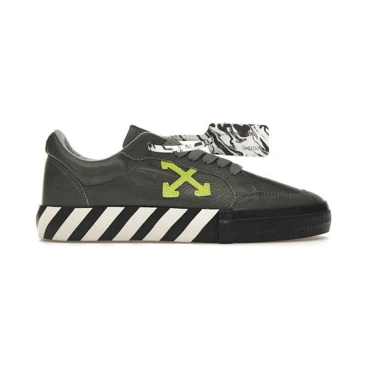 Off-White Low Vulc Grey Green Fluo AW20 (OMIA085F20LEA0040970)