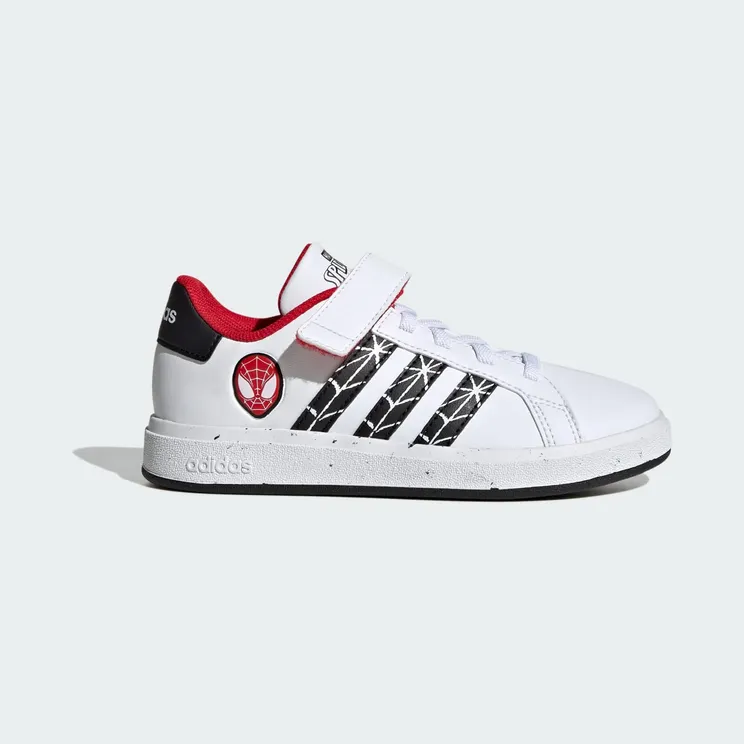 adidas Grand Court x Marvel Spider-Man Cloud White / Core Black / Better Scarlet (IG7168)