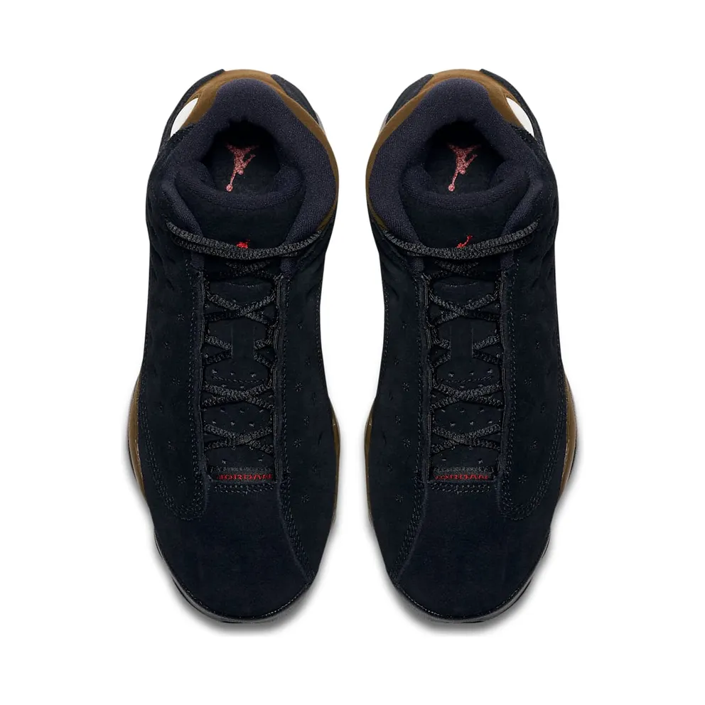Jordan 13 Retro Olive (GS) Black/True Red-Light Olive (884129-006)