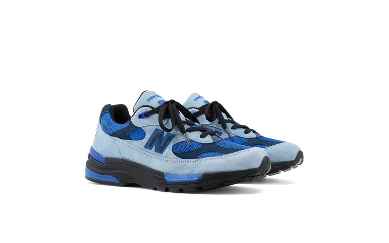 New Balance 992 in ijsblauw: Made in USA en verrassend draagbaar