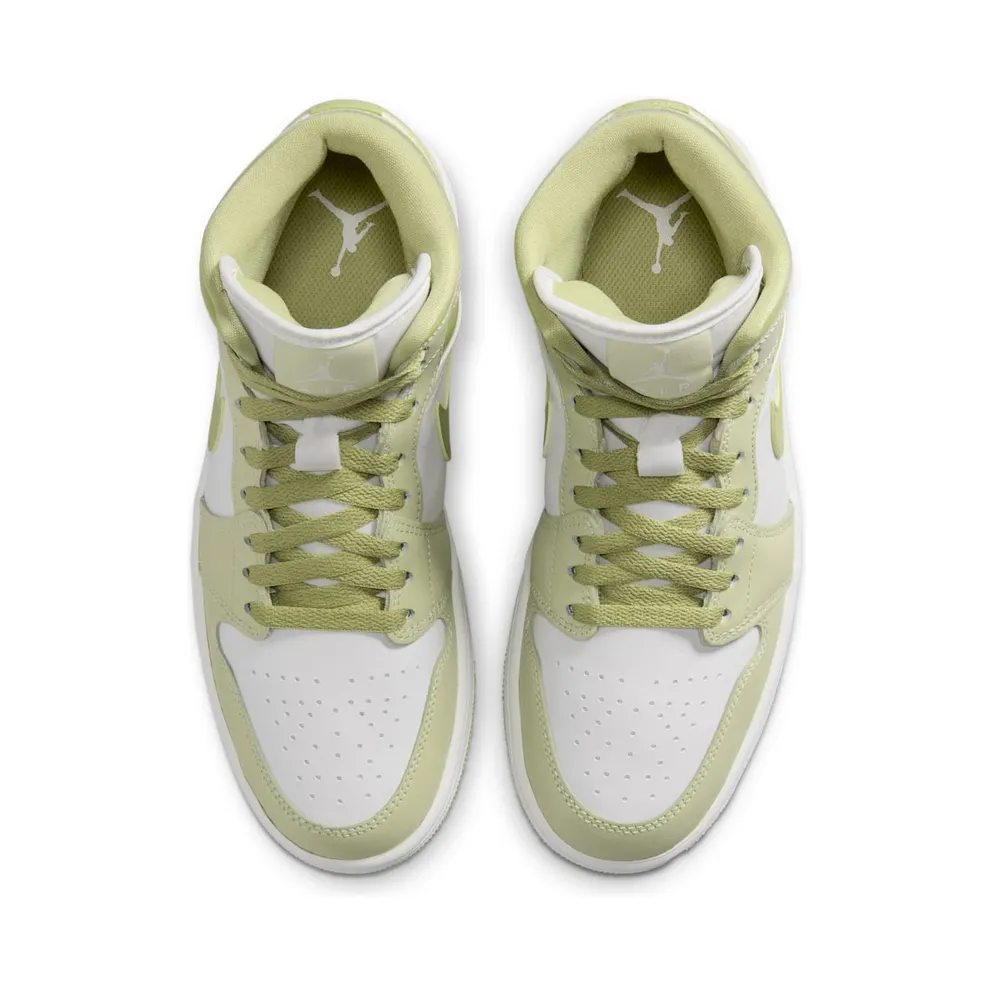 Jordan 1 Mid “Olive Aura Lawn” (BQ6472-302)