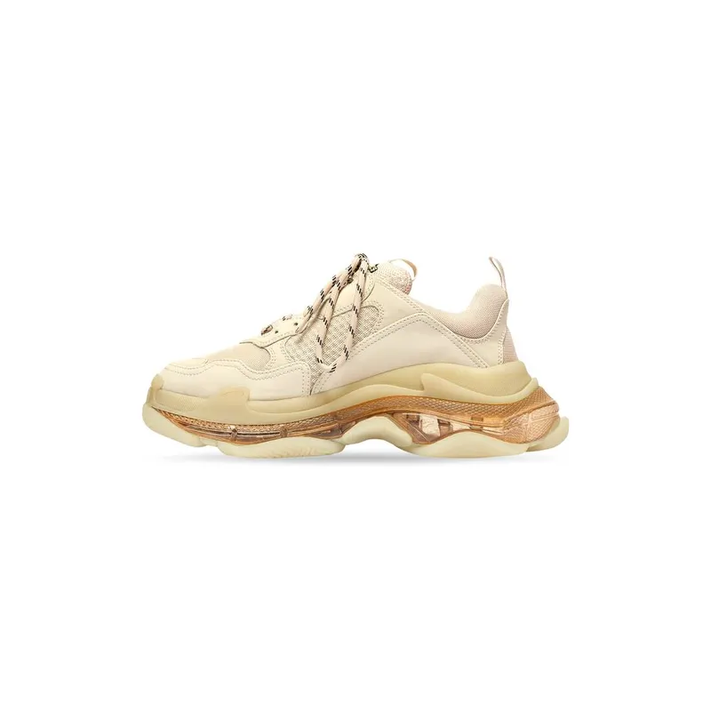 Balenciaga Triple S Clear Sole Beige (W) (544351W2GA19710)