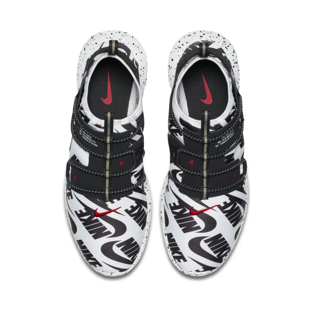 Nike Vortak Mono All-Over Print White Black White/Black-University Red (AT6155-100)