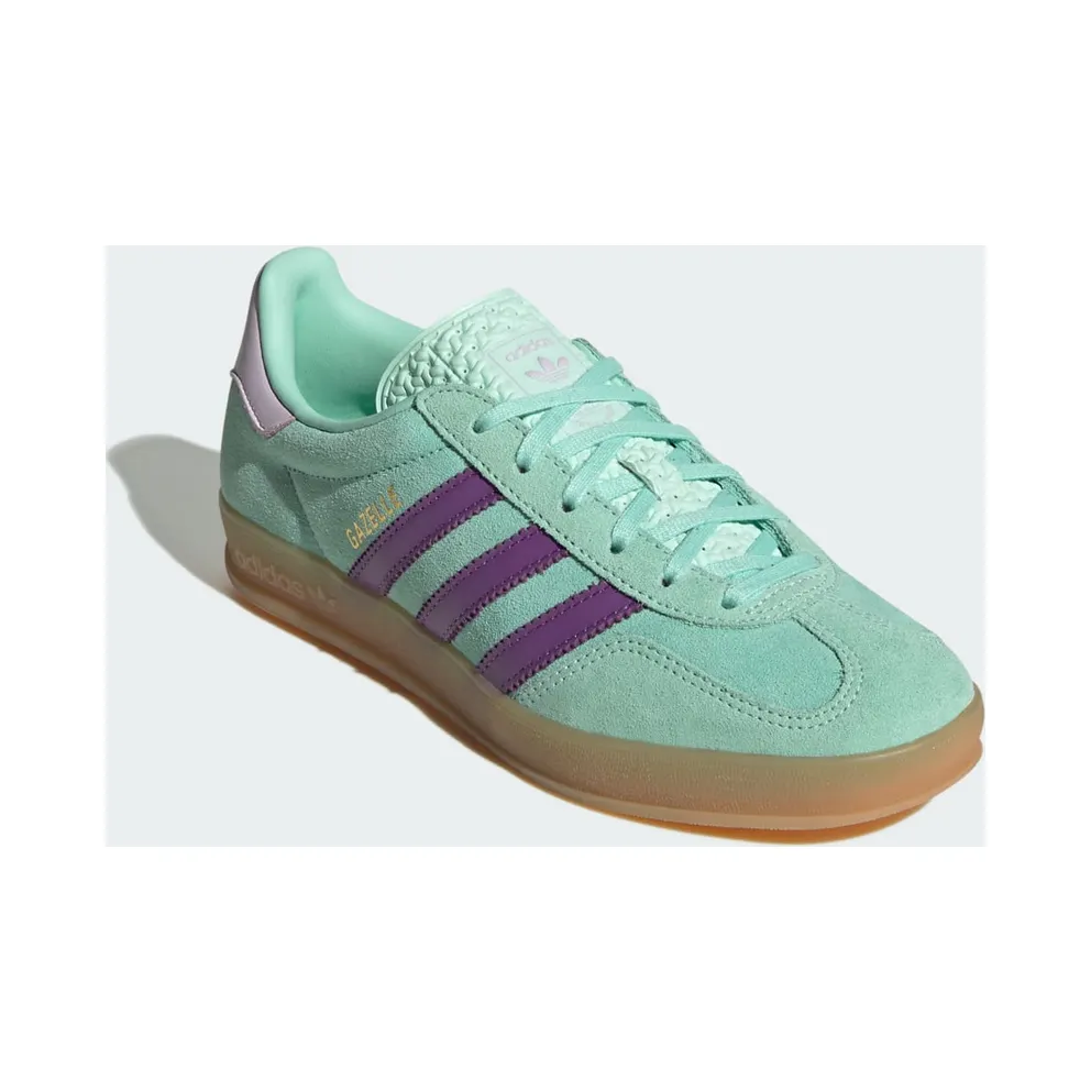 Adidas Gazelle Indoor Clear Mint / Active Purple / Ice Lavender (JQ0192)