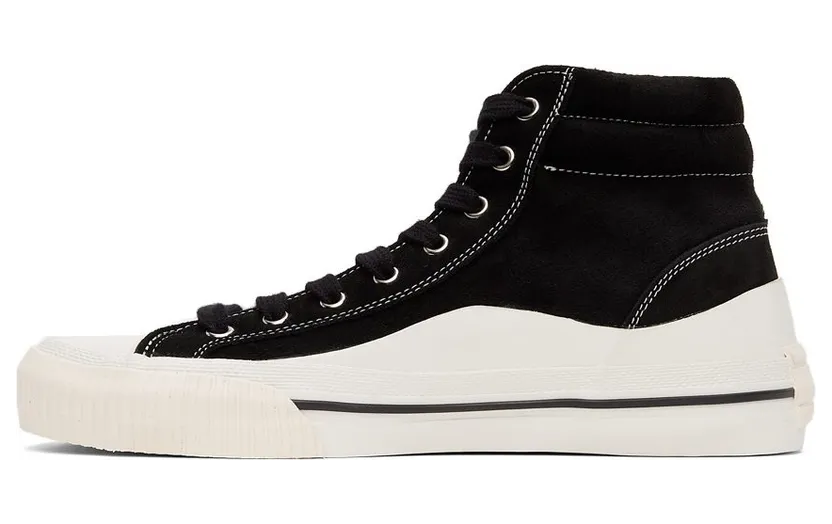 Axel Arigato Black Suede Midnight Hi Sneakers (38024) (3)