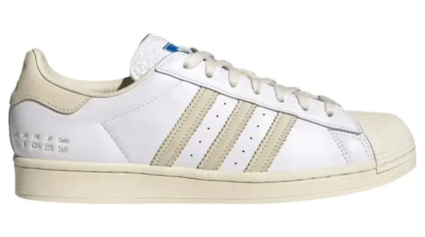 adidas Superstar Cloud White / Cream White / Blue Bird (H05361)