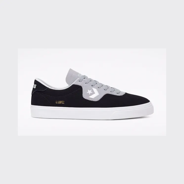 Converse Louie Lopez Pro Cons Low ‘Black Wolf Grey’ Black/Wolf Grey/White (167620C)