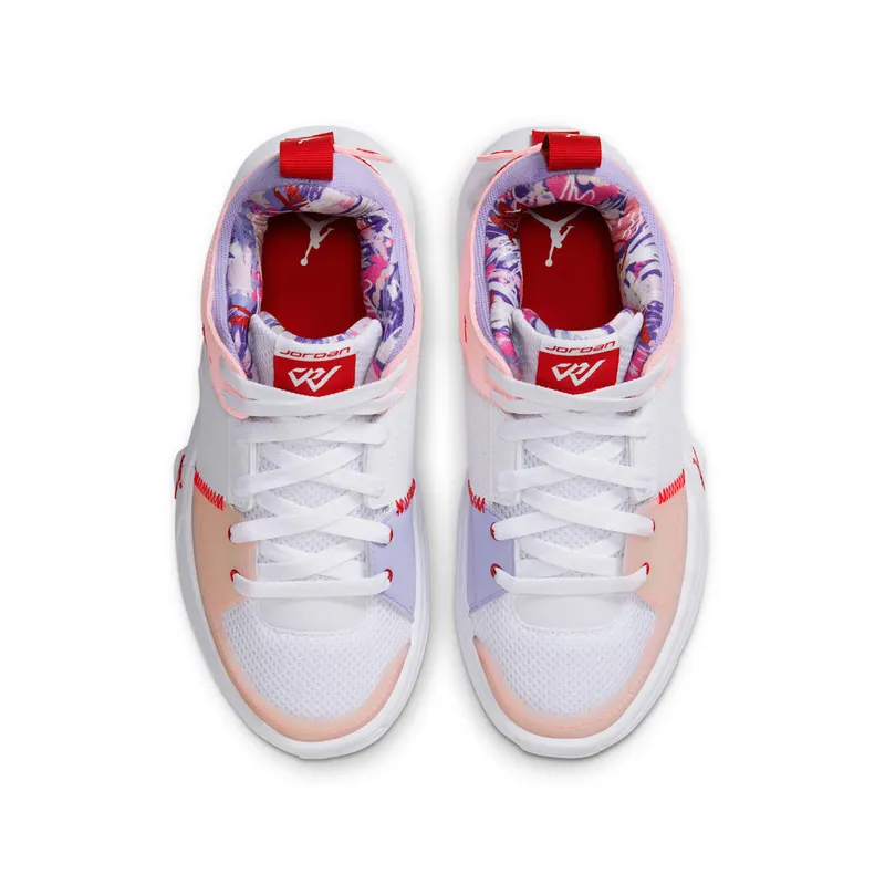 Jordan One Take 5 White Arctic Punch Purple Pulse University Red (FQ3102-100)