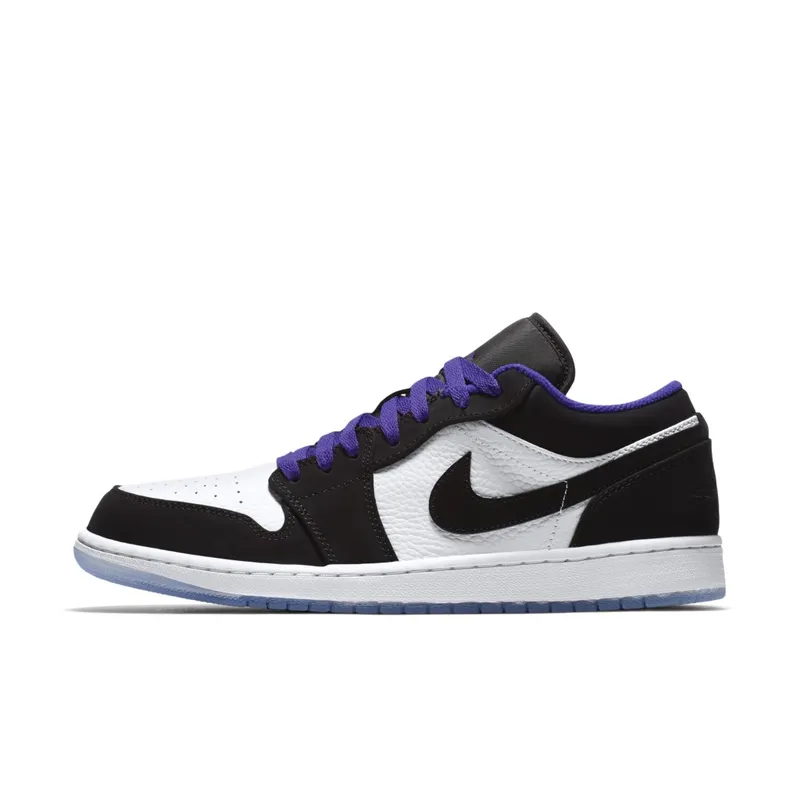 Jordan 1 Low Concord White/Black-Dark Concord (553558-108)