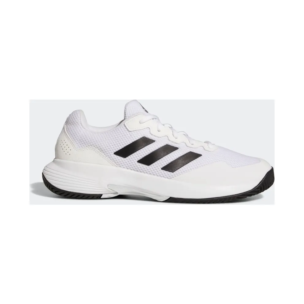 Adidas Gamecourt 2.0 Tennis Shoes Cloud White / Core Black / Cloud White (GW2991)