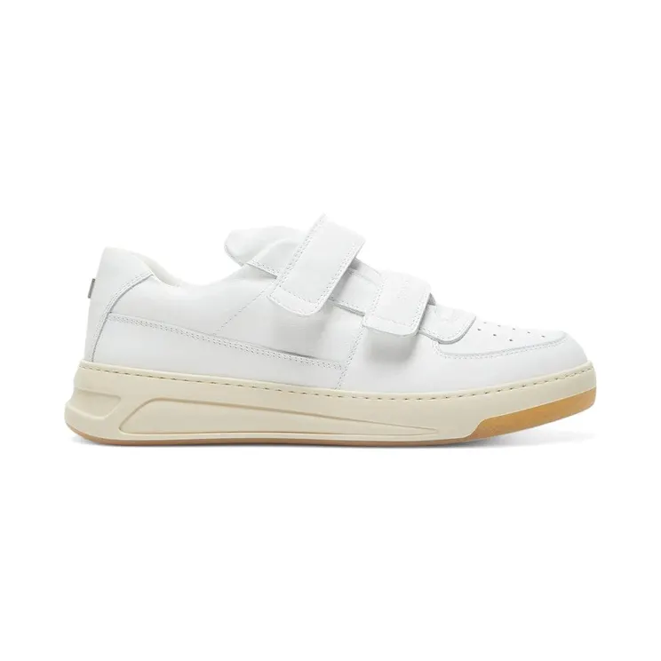Acne Studios Velcro Strap Sneakers Optic White Ecru (CD0002-DQJ)