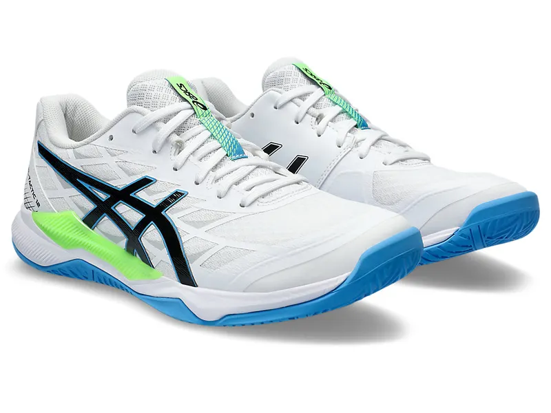 Asics Gel-tactic 12 White/Lime Burst (1071A090.102)