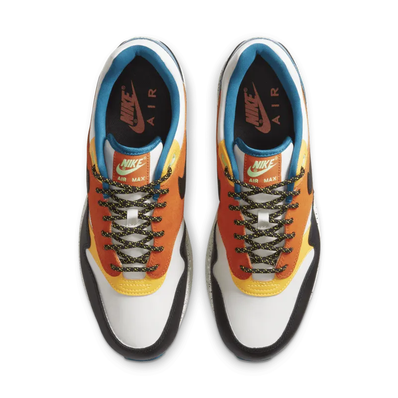 Nike Air Max 1 Multi Mix White/Black-Rust-Blue (CZ8140-001)