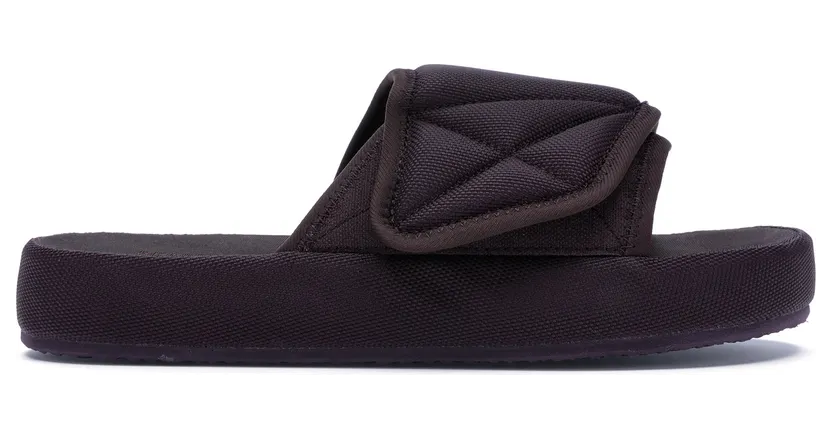 Yeezy Supply Nylon Slipper Oxblood