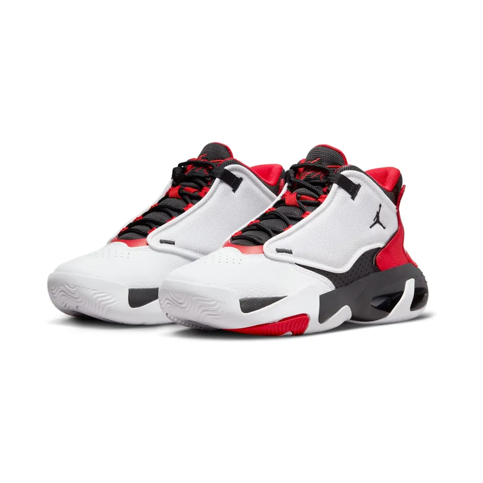 Jordan Max Aura 4 White Black University Red (DQ8404-106)