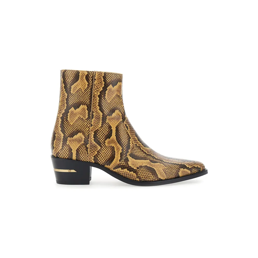 Amiri Python Embossed Ryder “Brown/Neutrals” (AM426BO005 001O)