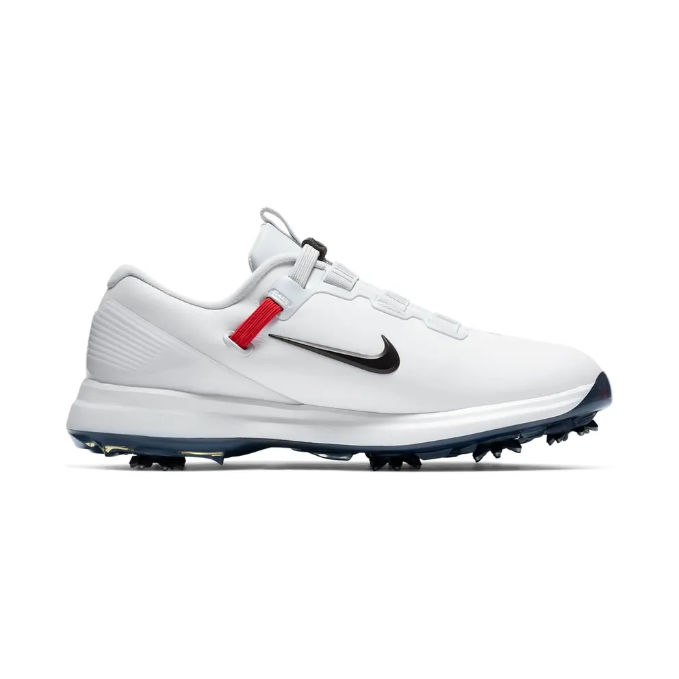 Nike Tiger Woods 71 FastFit White White Metallic Cool Grey Pure Platinum Black (CD6300-100)