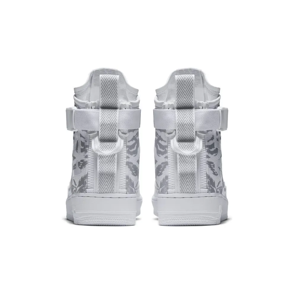 Nike SF Air Force 1 Mid Premium White/White/White (AA1129-100)