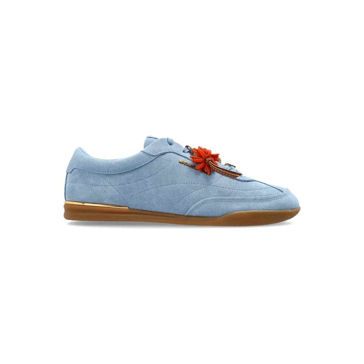 Michael Kors Nolan aus Wildleder mit Blumenapplikation “Orange” (43S6NOFS2S)