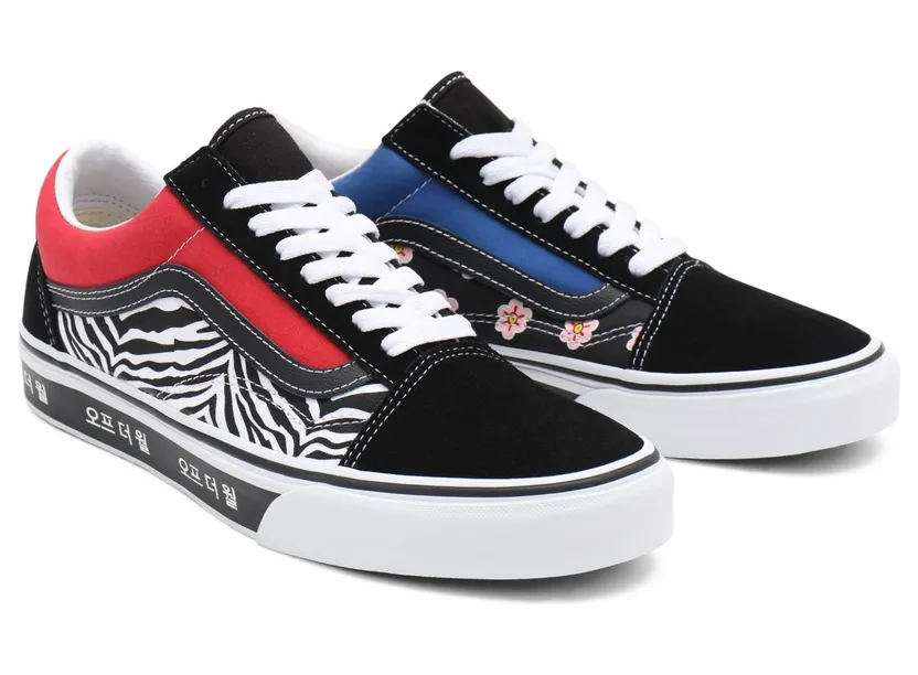 VANS Korean Typography Old Skool Schoenen Zwart (VN0A38G19HW)