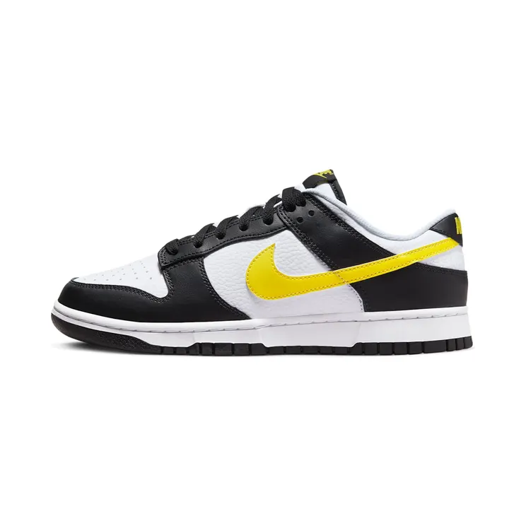 Nike Dunk Low “Black / White / Opti Yellow” (FQ2431-001)