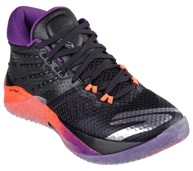 Skechers SKX REIGN Sneaker Black/Purper/Pink