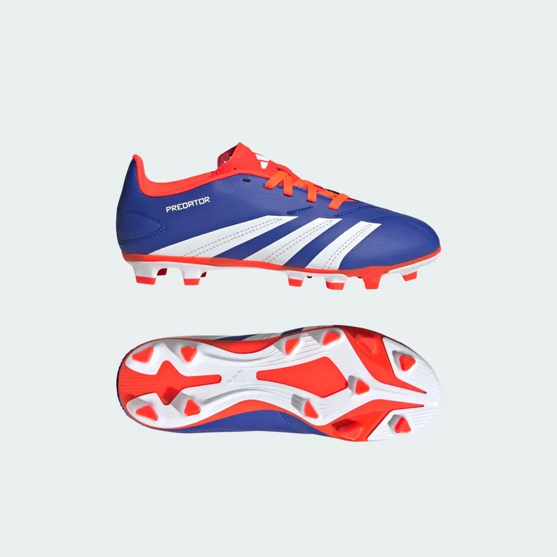 adidas Predator Club FG Lucid Blue Cloud White Solar Red (IF6424)
