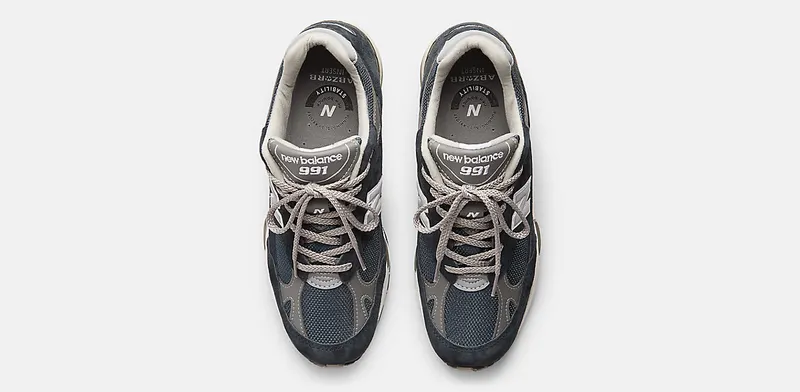 New Balance 991 Kith Navy Navy/White (M991NV)