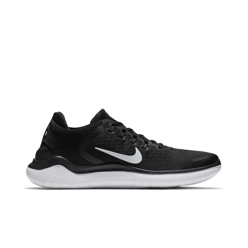 Nike Free RN 2018 Black White Black/White (942836-001)