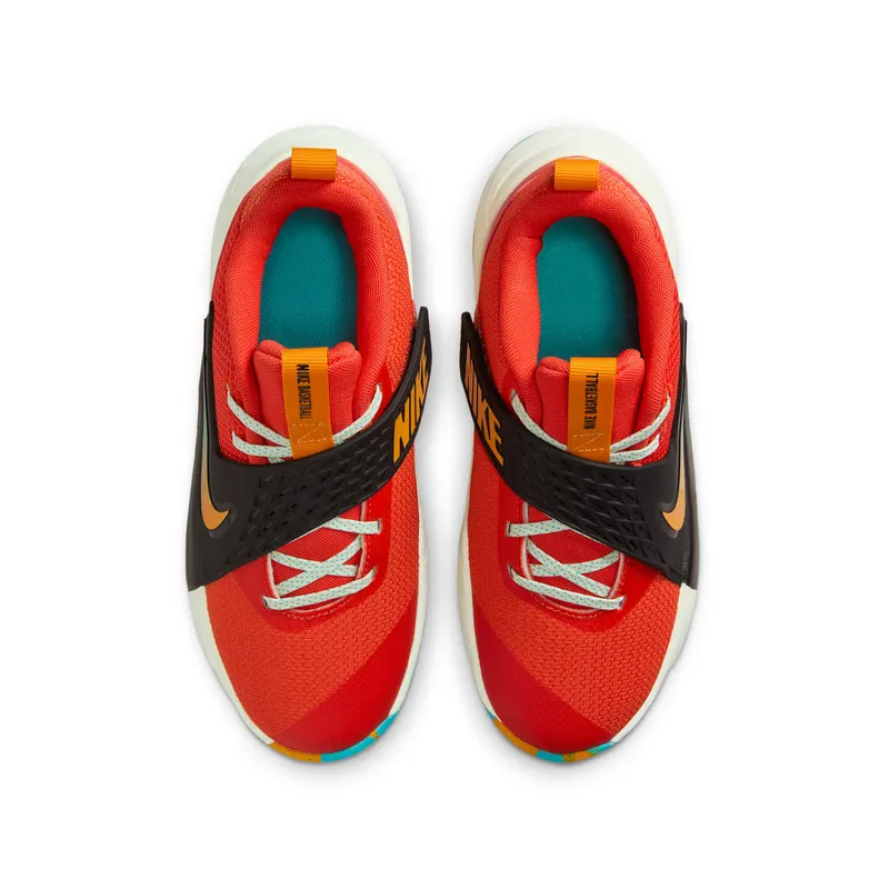 Nike Team Hustle D 12 Picante Red Dusty Cactus Volt Tint Orange Peel (HF6279-601)