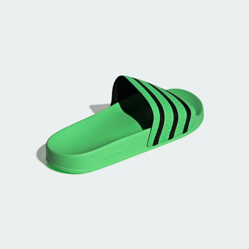 Adidas Adilette Slides Screaming Green / Core Black / Screaming Green (JR3621)