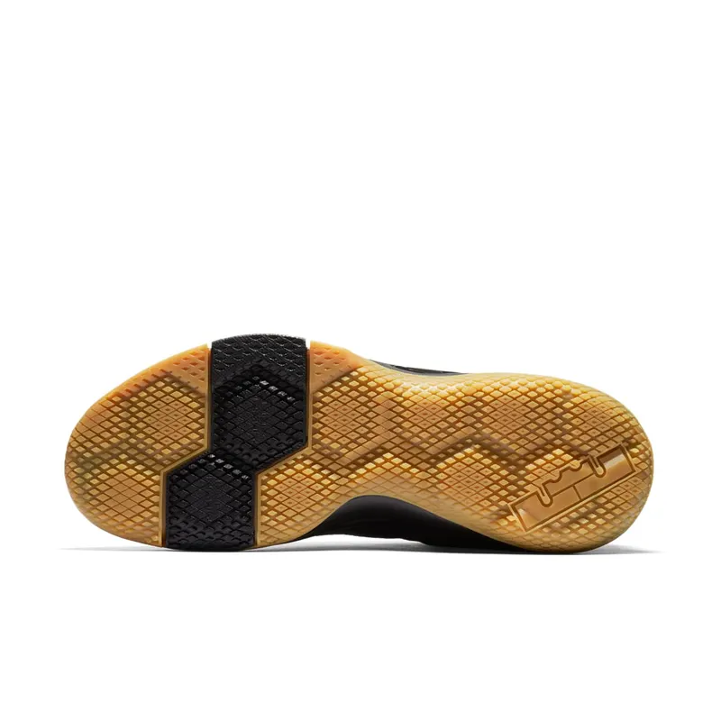 Nike LeBron Witness II Black-Gum Light Brown (942518-020)
