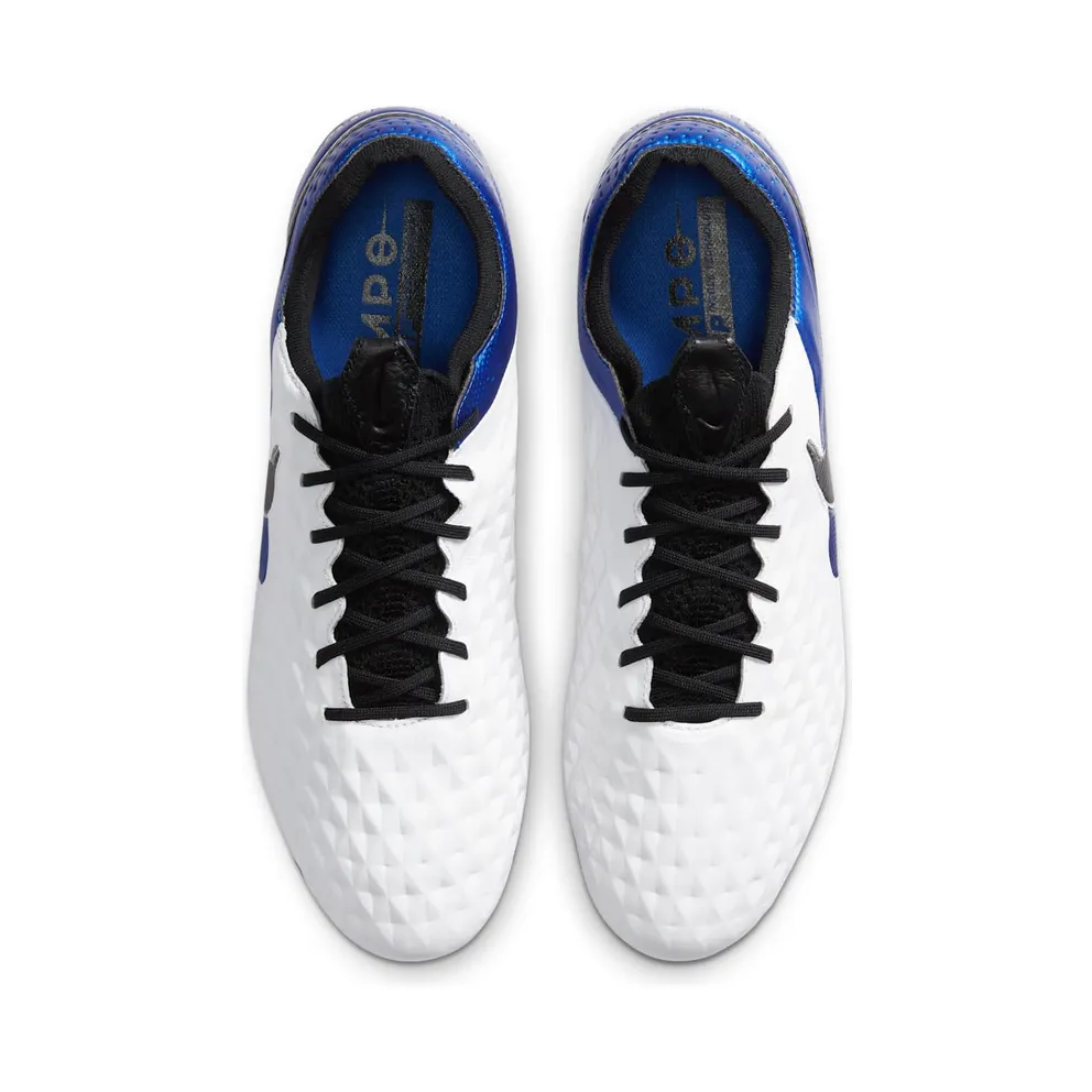 Nike Tiempo Legend 8 Elite FG White Hyper Royal (AT5293-104)