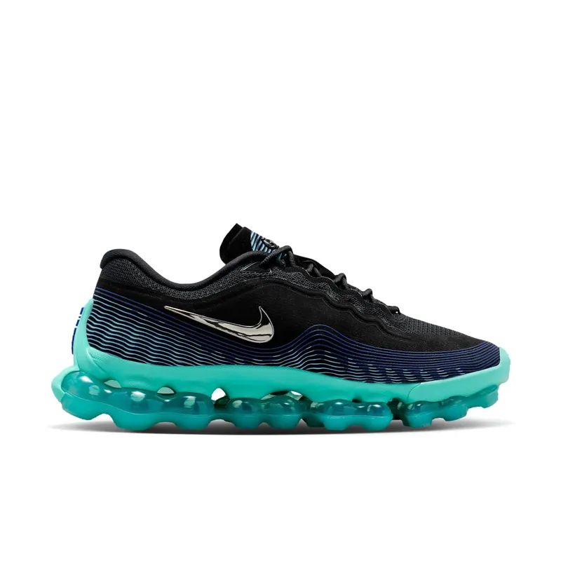 Nike Liquid Max – “Black / Radiant Blue / Aurora Green / Chrome” (IQ7635-001)