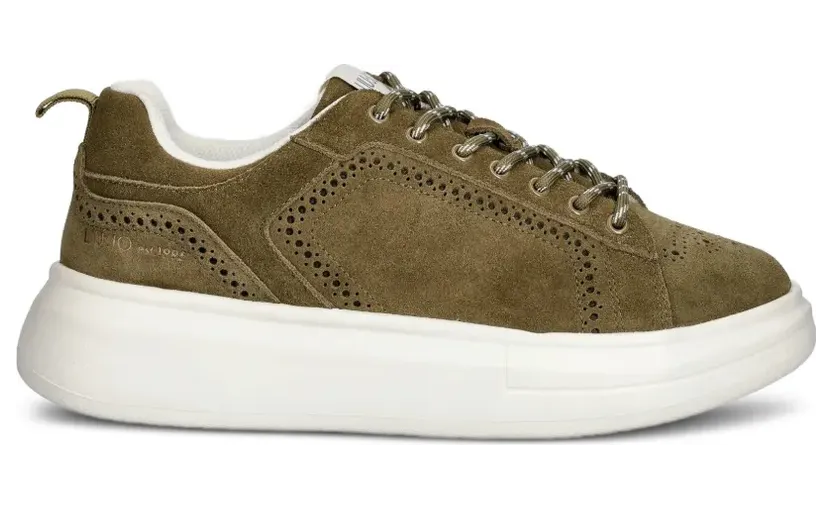 LIU JO Sneakers aus Wildleder – Grün (7B6003PX002S4001)